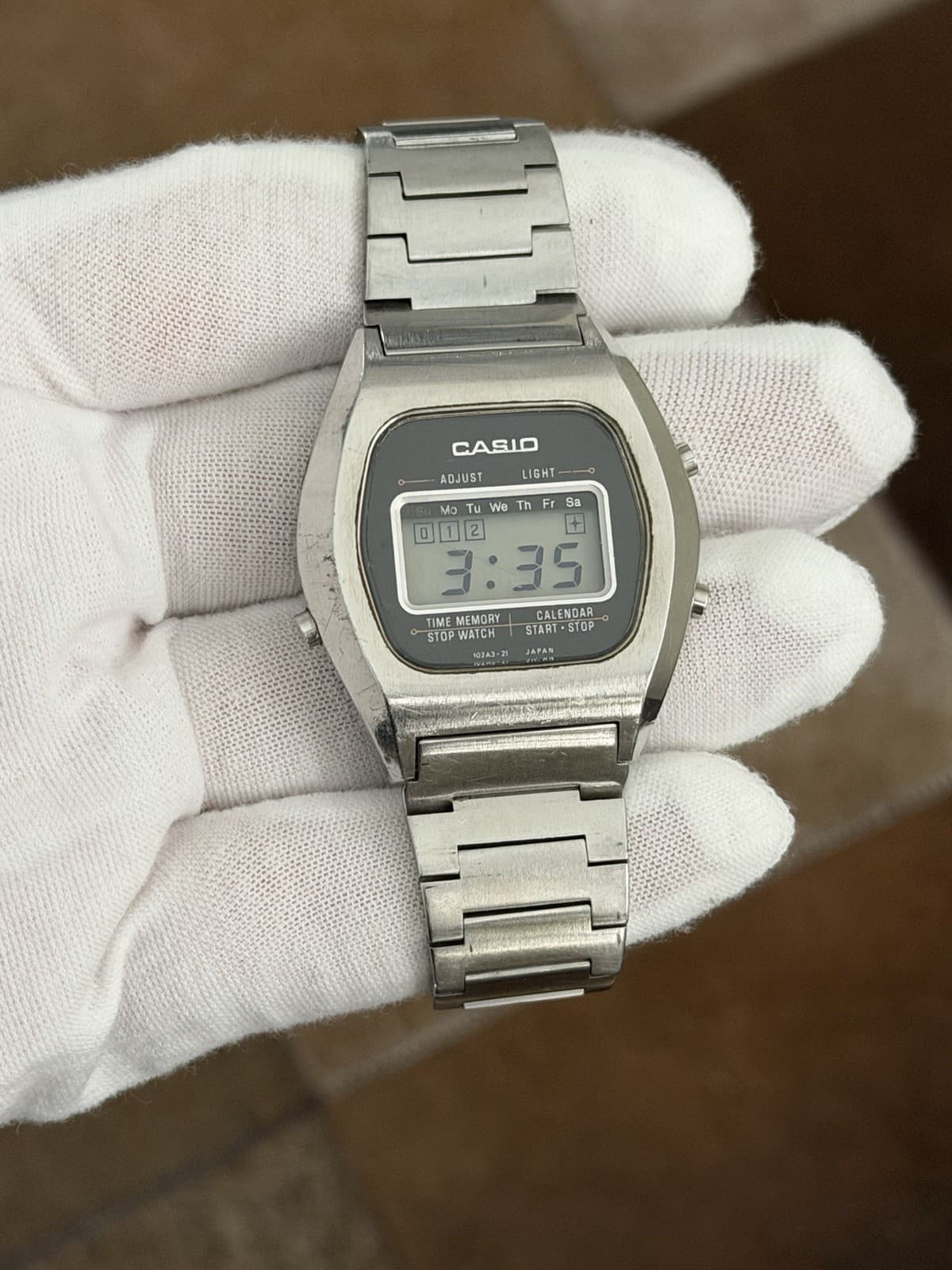 Rare Vintage Casio Casiotron S-16 Men’s Digital Sports Watch JDM 1970s