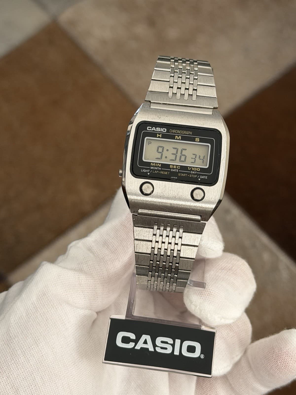 Rare Vintage Casio 55QS-24 Men’s Digital Chronograph Sports Watch JDM 1970s