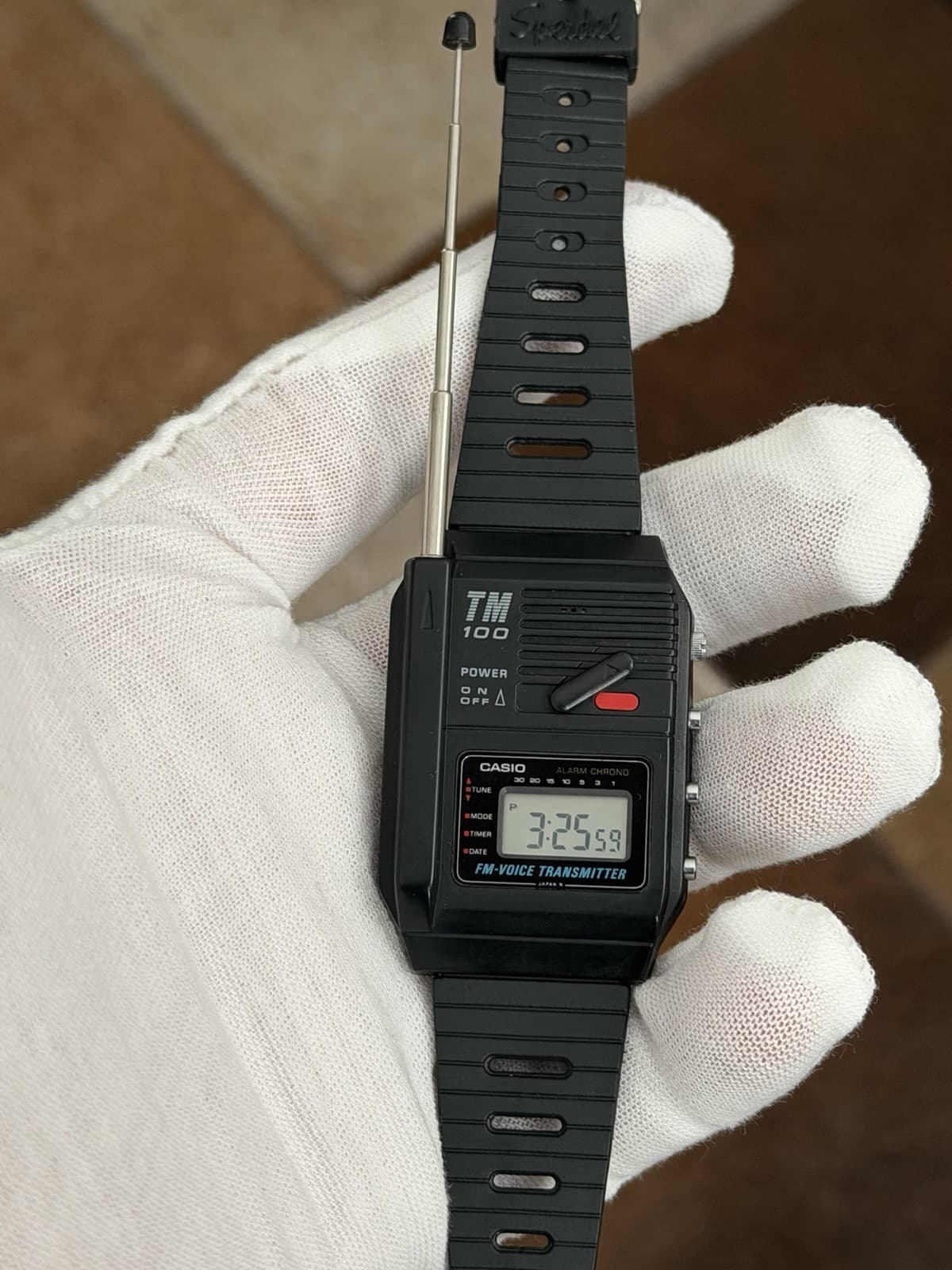 Rare Vintage Casio TM-100 Voice Transmitter Antenna Watch Module 661 JDM 1980s