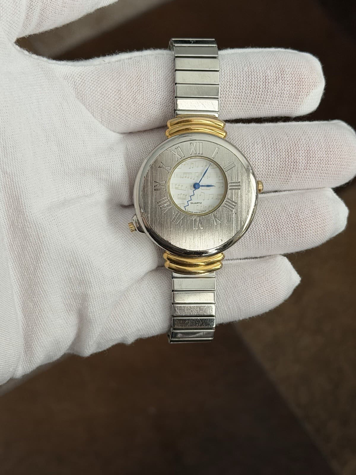 Rare Vintage Seiko Melody Quartz V421-0040 Men’s Dress Music Watch  JDM