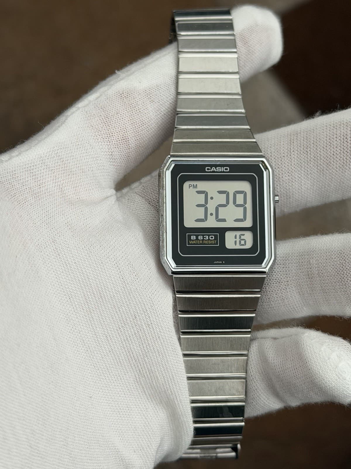 Rare Vintage Casio B630 Men’s Digital LCD Sports Watch Module 632 JDM 1980s