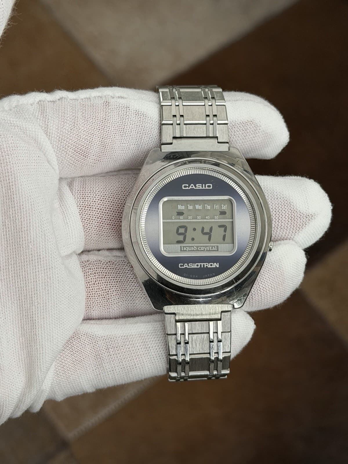 Rare Vintage Casio Casiotron 01-502 Men’s Digital Sports Watch JDM 1970s
