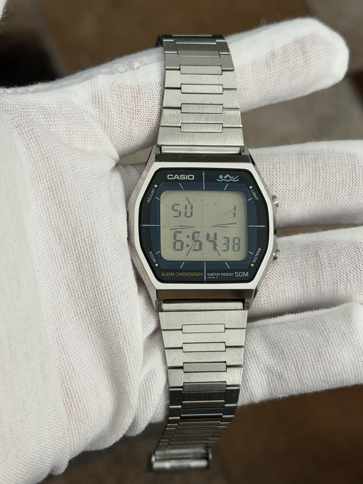 Rare Vintage Casio Swimmer AA-92W Men’s Digital Sports Watch JDM 1980s