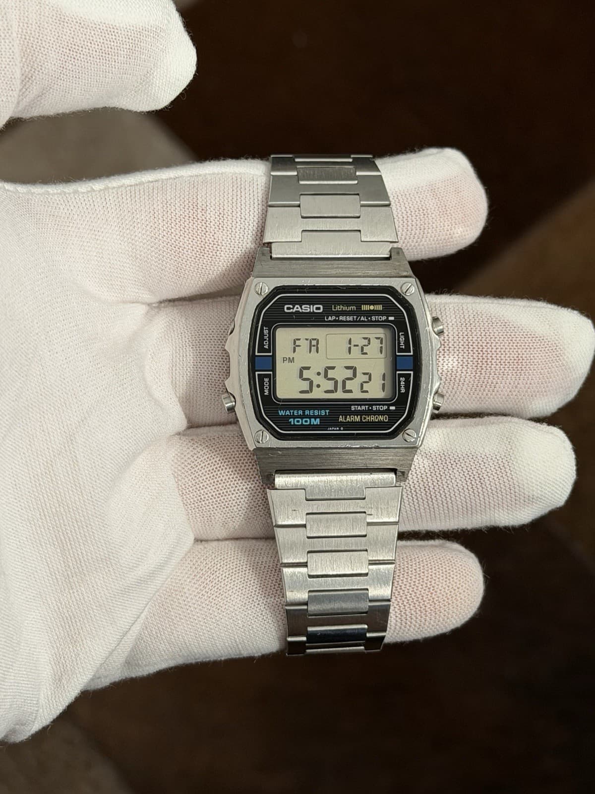 Rare Vintage Casio W-760 Men’s Digital Alarm Chronograph Sports Watch JDM 1980s