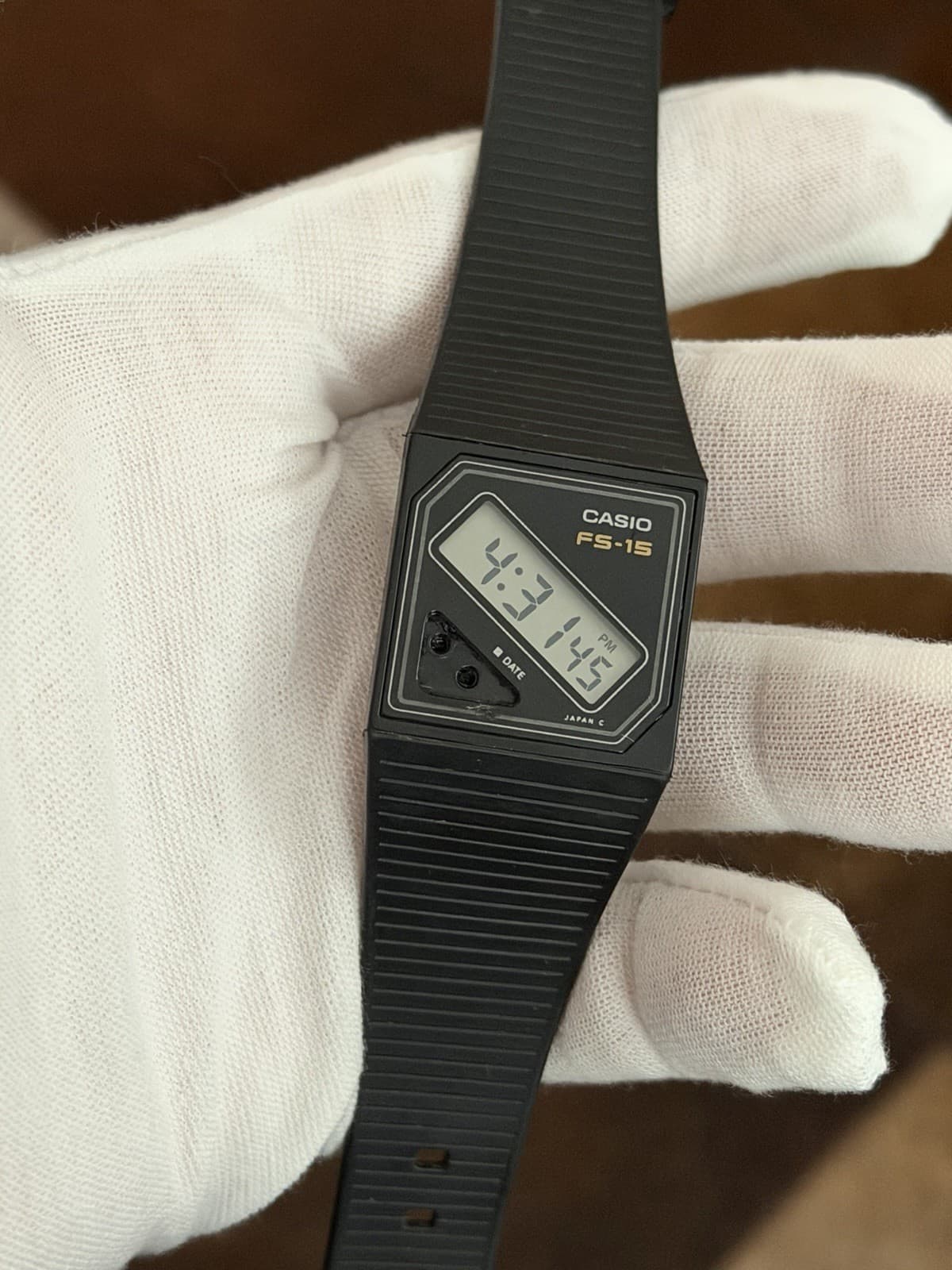 Rare Vintage Casio FS-15 Men’s Digital Sports Film Watch Module 682 JDM 1980s