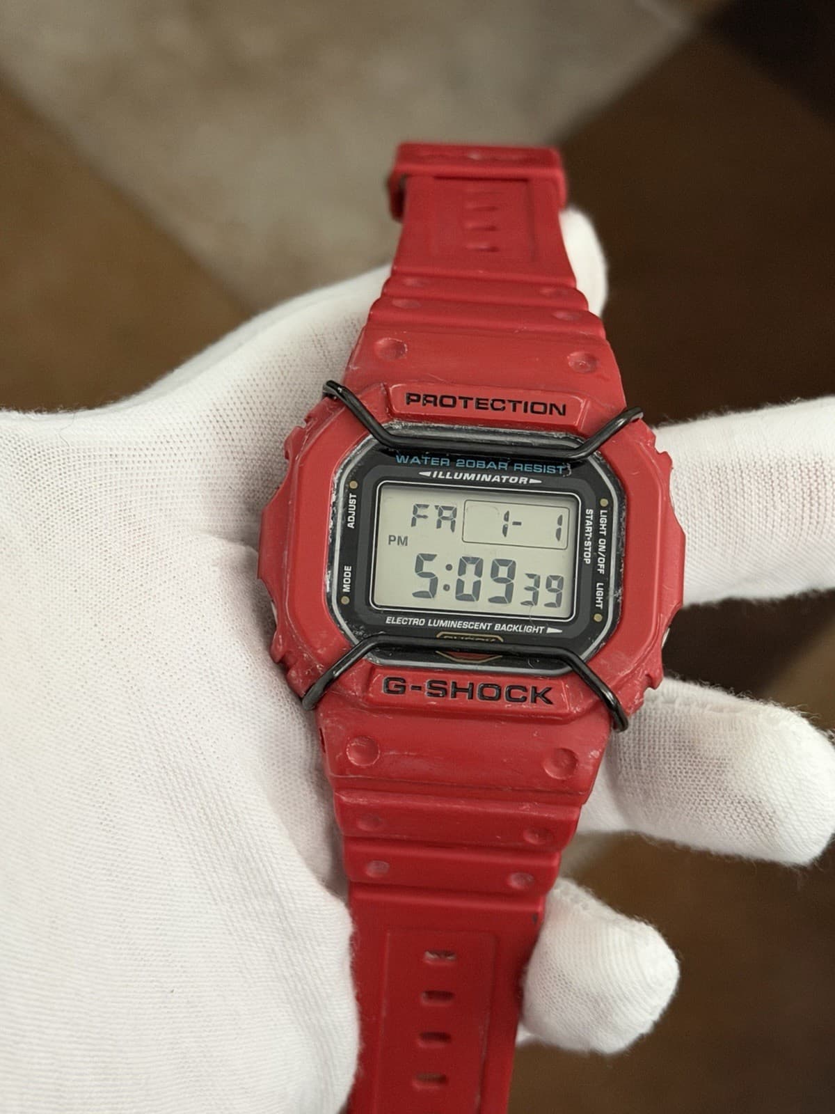 Rare Vintage Casio G-Shock DW-5600P Men’s Digital Sports Watch JDM 1990s
