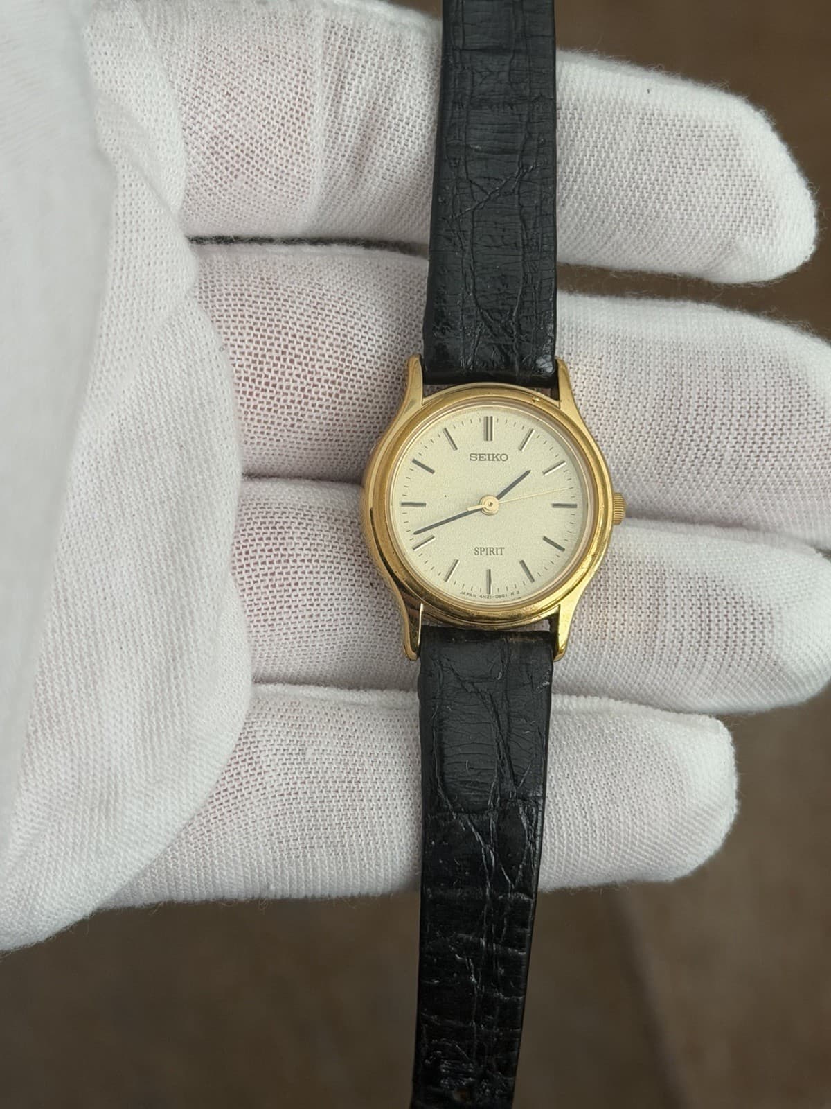 Rare Vintage Seiko Spirit 4N21-0450 Women’s Classic Quartz Watch JDM 1980s