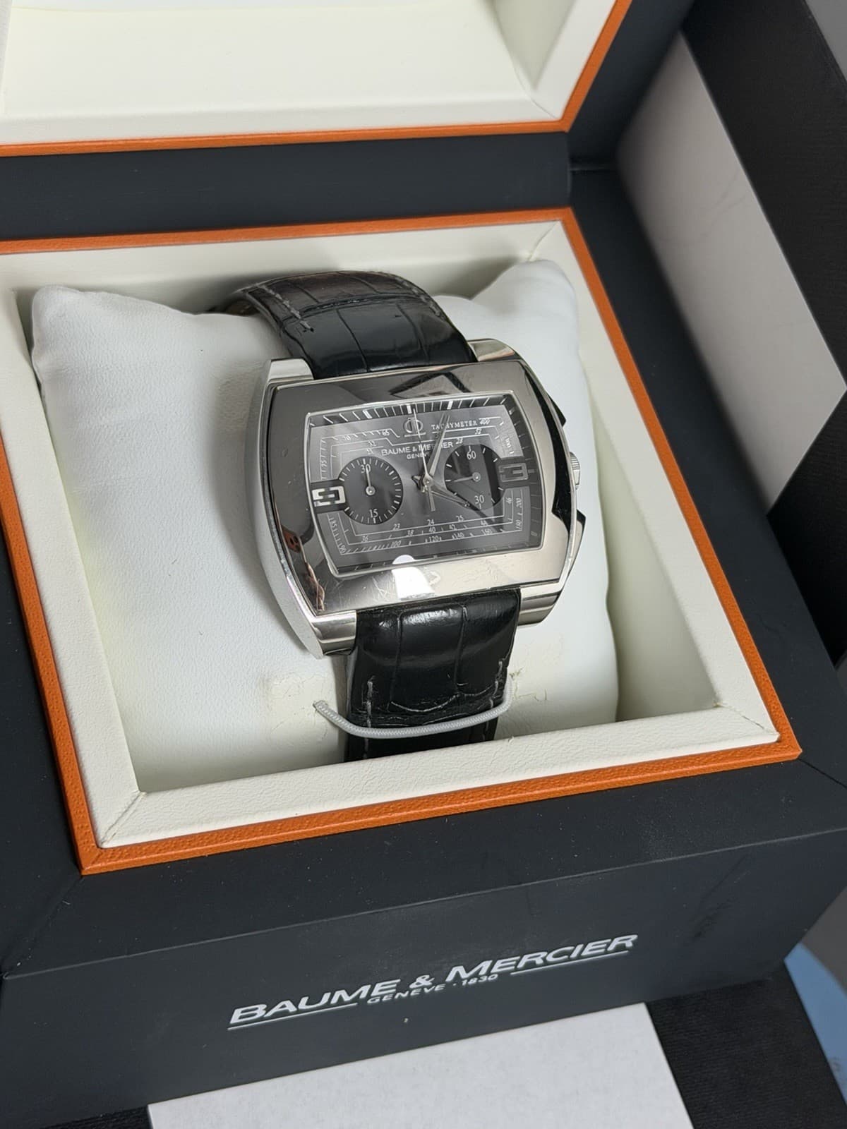 Vintage Baume & Mercier Hampton City Chronograph 65430 Men’s Automatic Watch