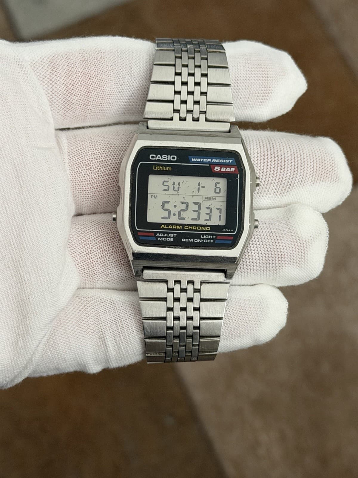 Rare Vintage Casio W-38 Men’s Digital Sports Watch Module 549 JDM 1980s