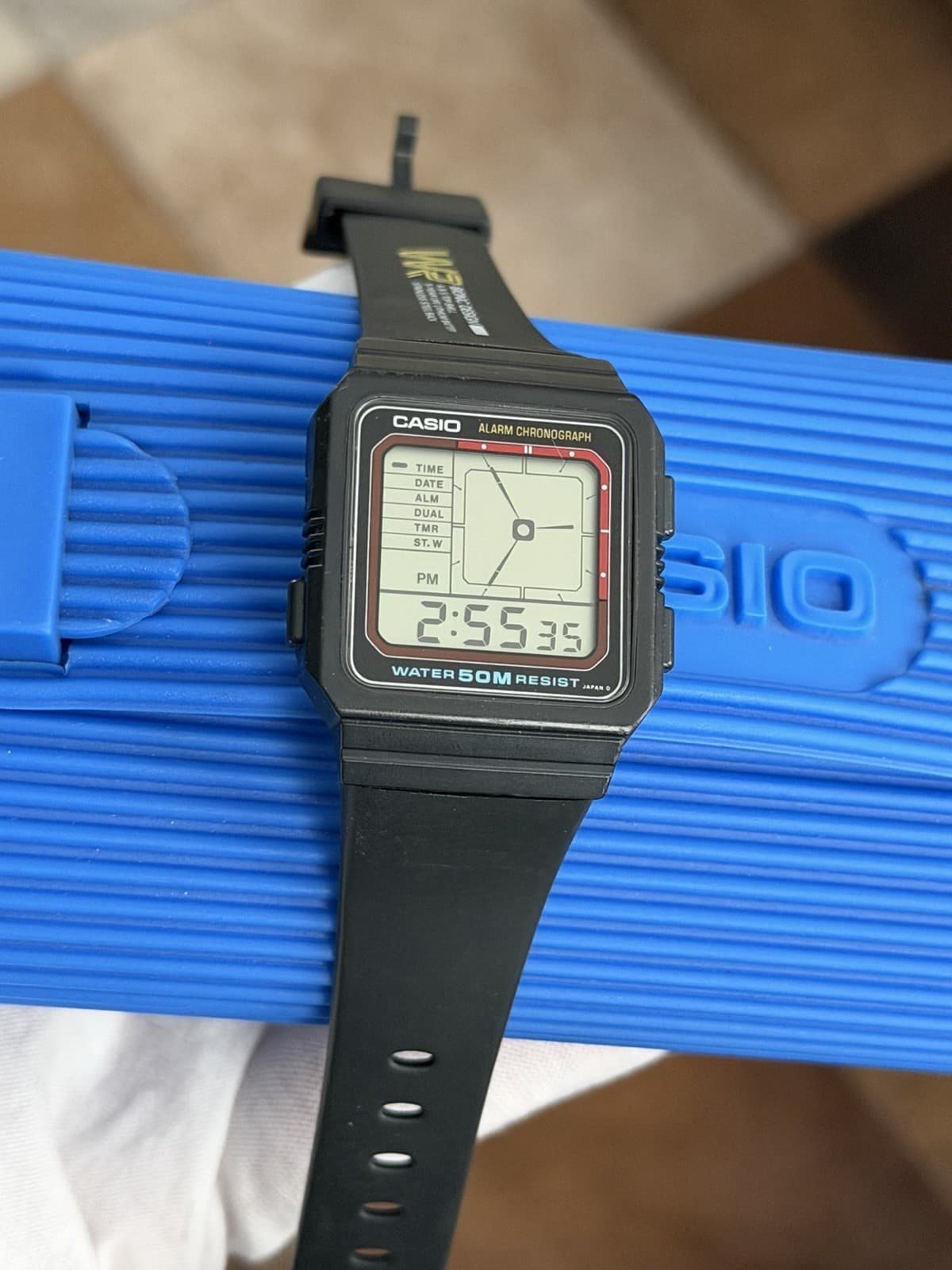Rare Vintage Casio AE-10W Men’s Alarm Chronograph Digital Sports Watch JDM 1980s