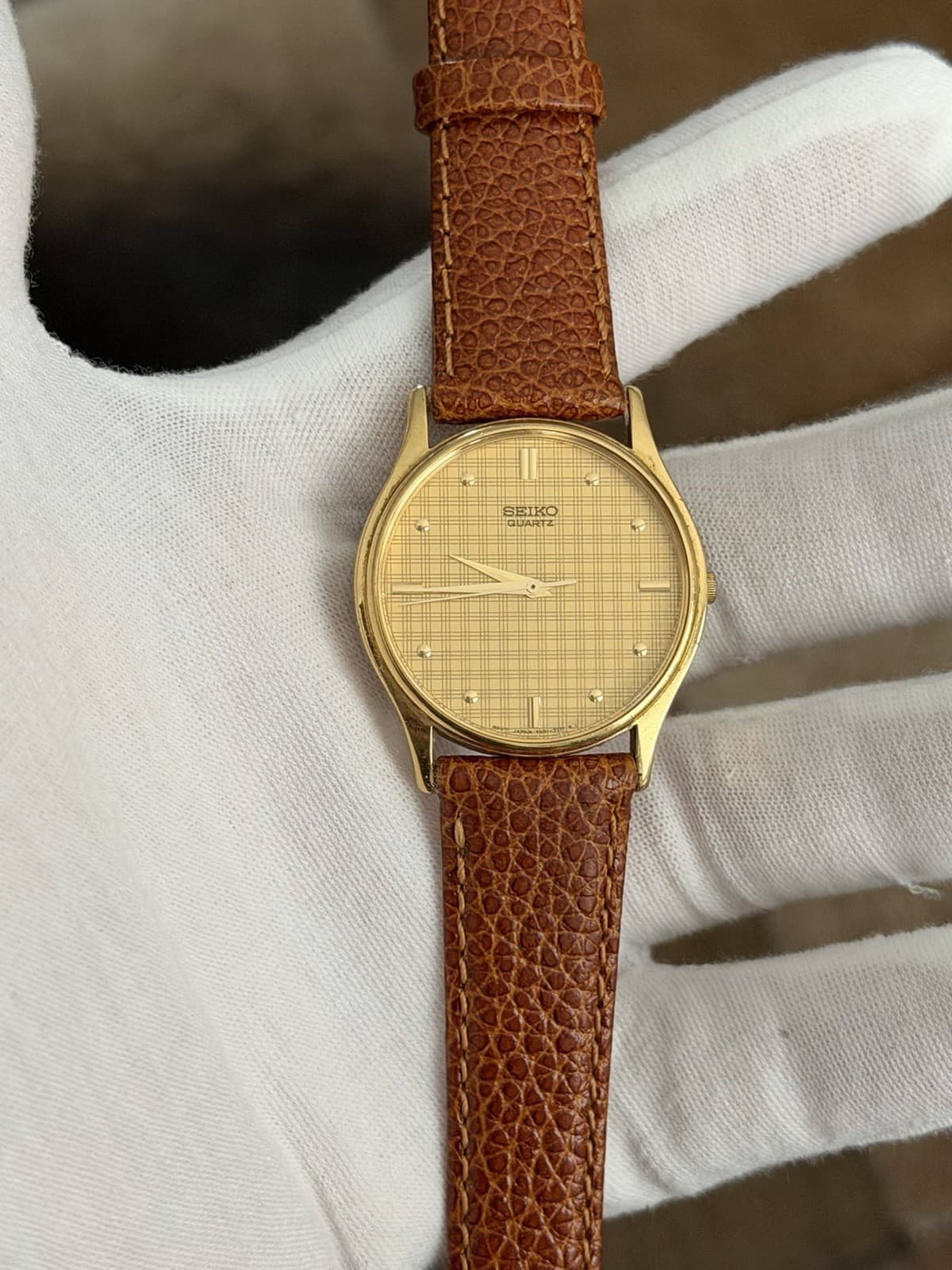 Rare Vintage Seiko Quartz 7N01-7041 Men’s Classic Dress Watch JDM 1980s