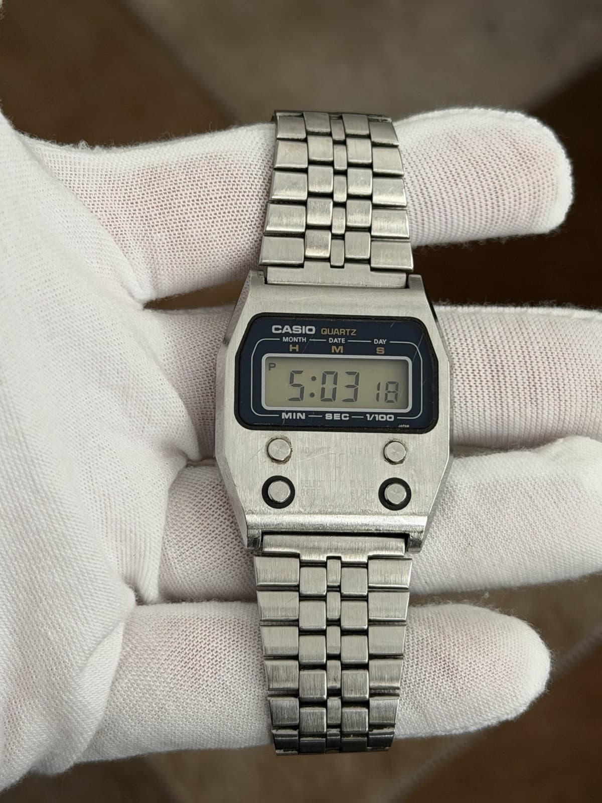 Rare Vintage Casio Quartz 52QS-14 Men’s Digital Sports Watch JDM 1970s