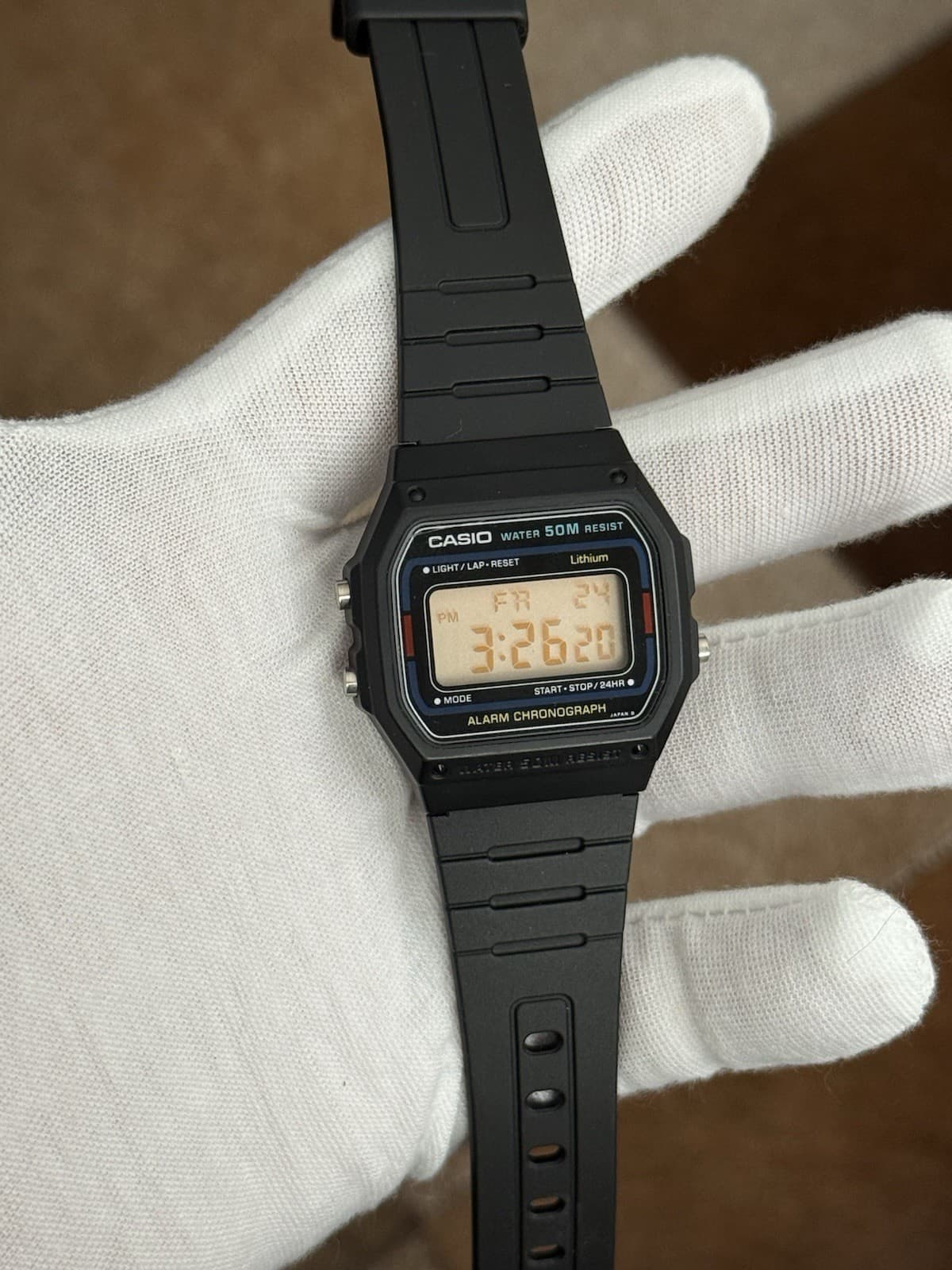 Rare Vintage Casio W-10 Alarm Chronograph Men’s Digital Sports Watch JDM 1980s