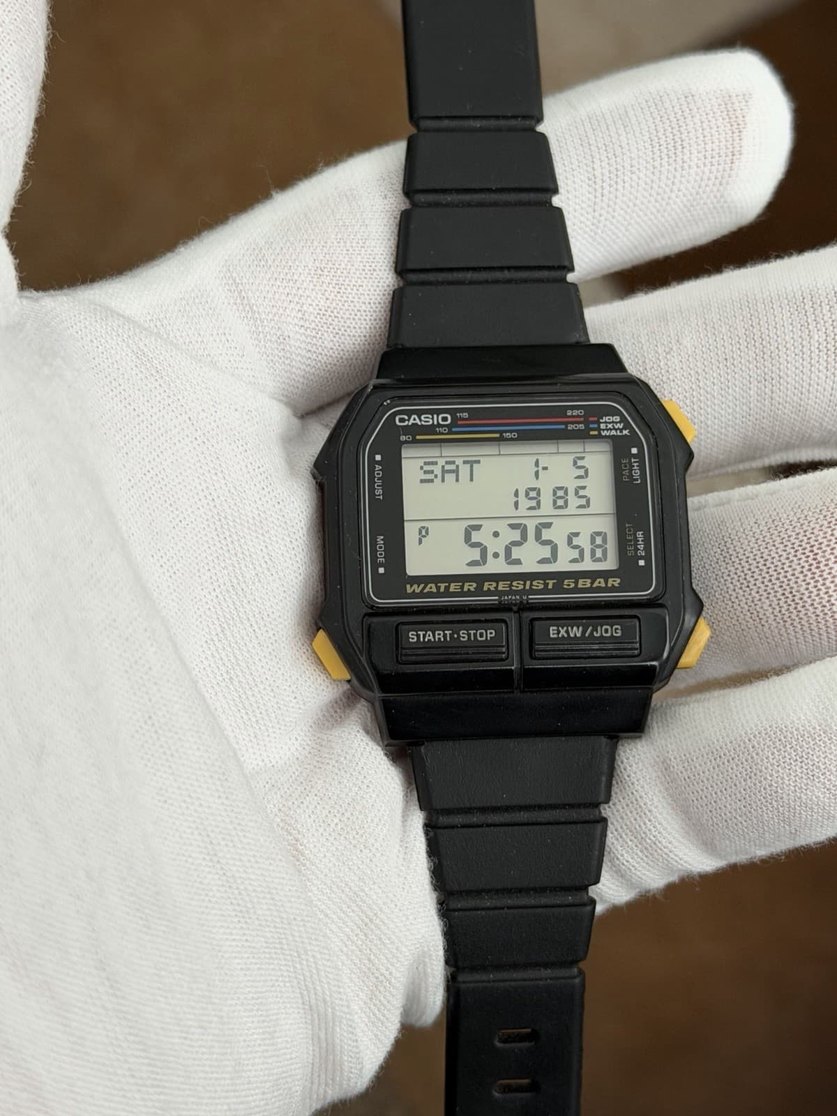 Rare Vintage Casio EXW-50 Men’s Digital Sports Watch JDM 1980s Module 611
