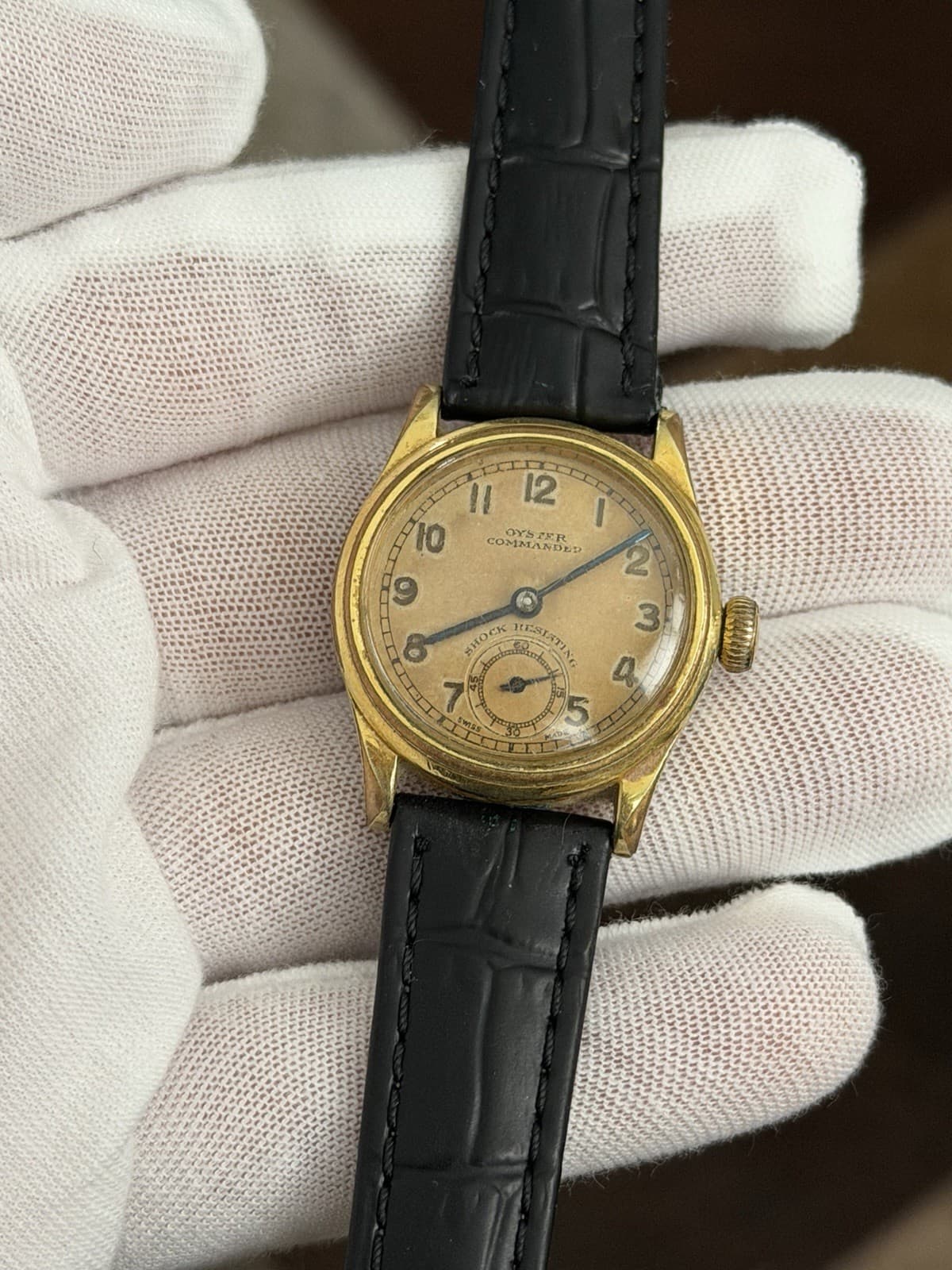 Vintage Rolex Oyster Commander WW2 Men’s Military Watch