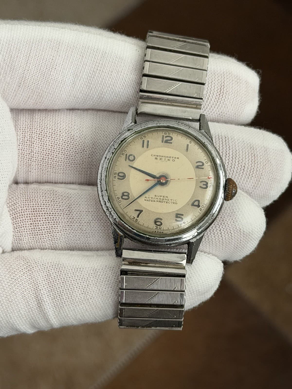 Rare Vintage Seiko Super Chronometer 1727 Men’s Classic Sports Watch JDM 1950s