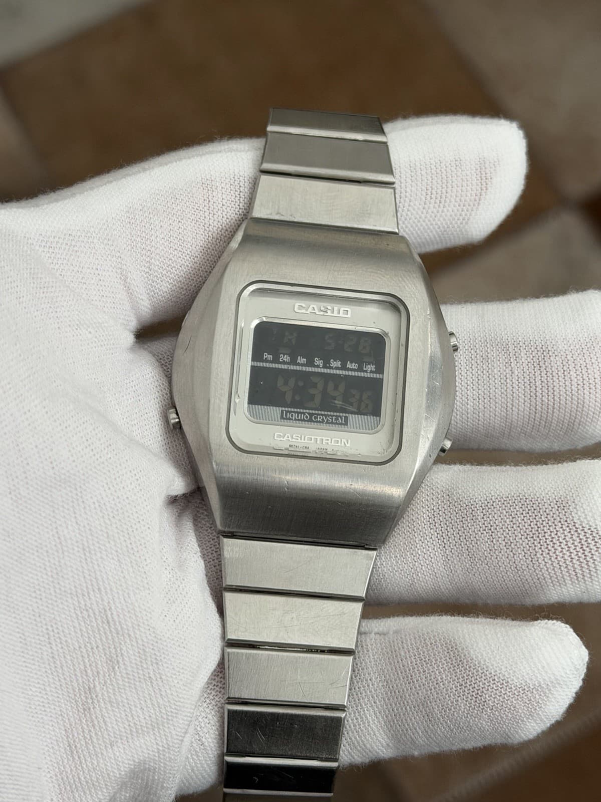 Rare Vintage Casio Casiotron TRN-110 Men’s Digital Sports Watch JDM 1990s
