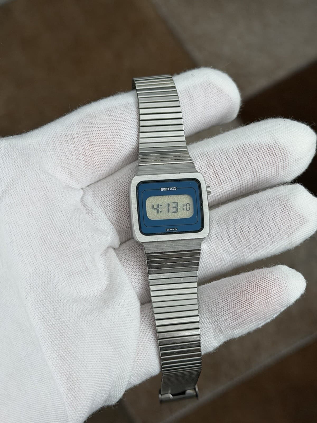 Rare Vintage Seiko L221-4010 LCD Digital Sports Watch JDM 1970s