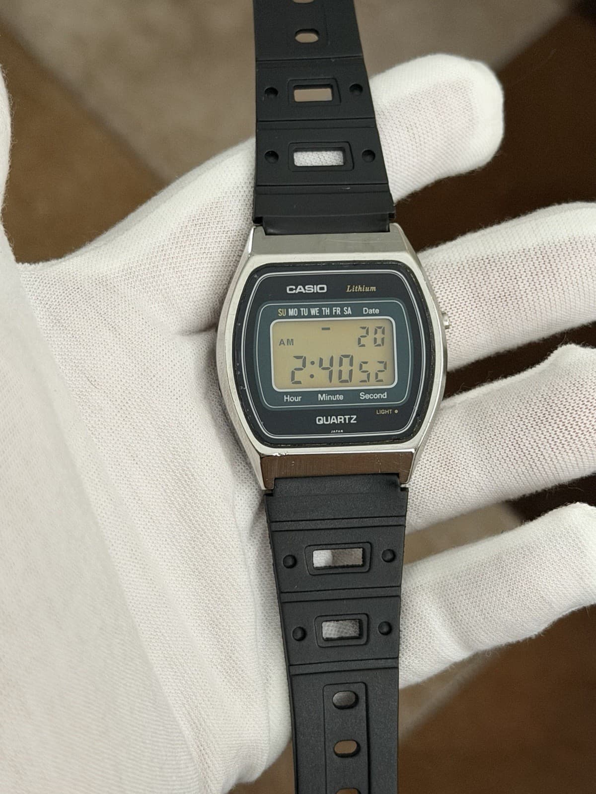 Rare Vintage Casio Quartz 111QS-34 Men’s Digital Sports Watch JDM 1970s