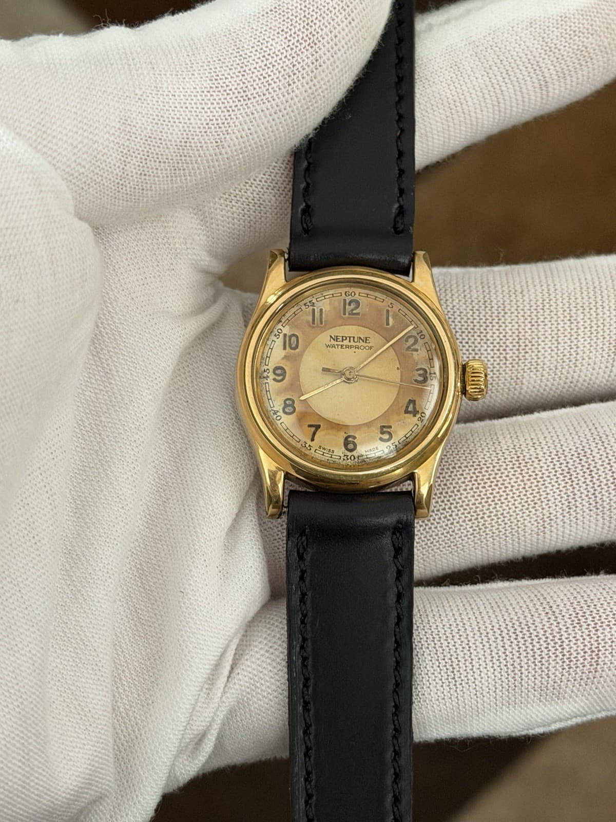 Vintage Rolex Oyster Neptune WW2 Military Watch