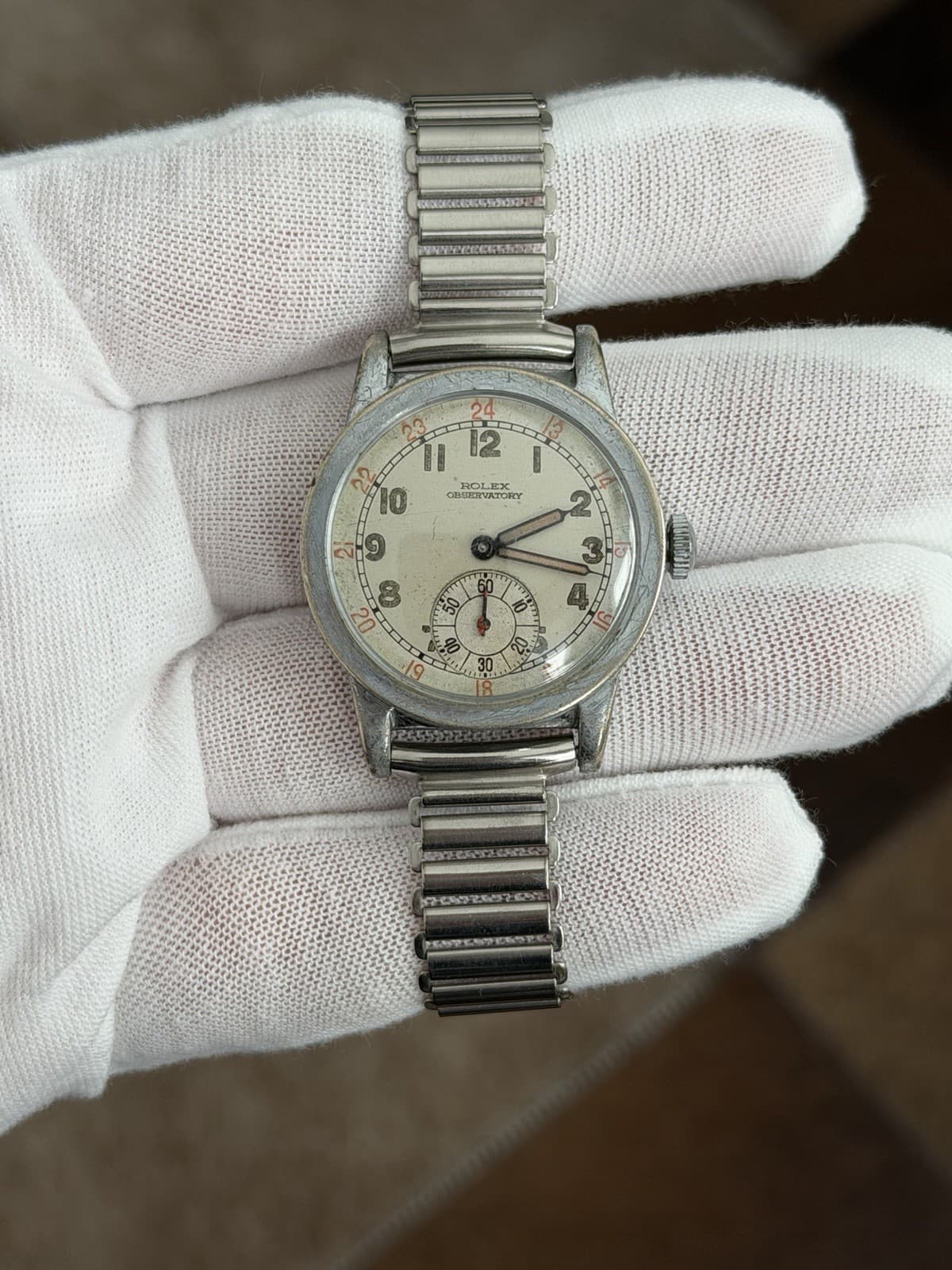 Vintage Rolex Wellington Observatory WW2 Men’s Military Watch