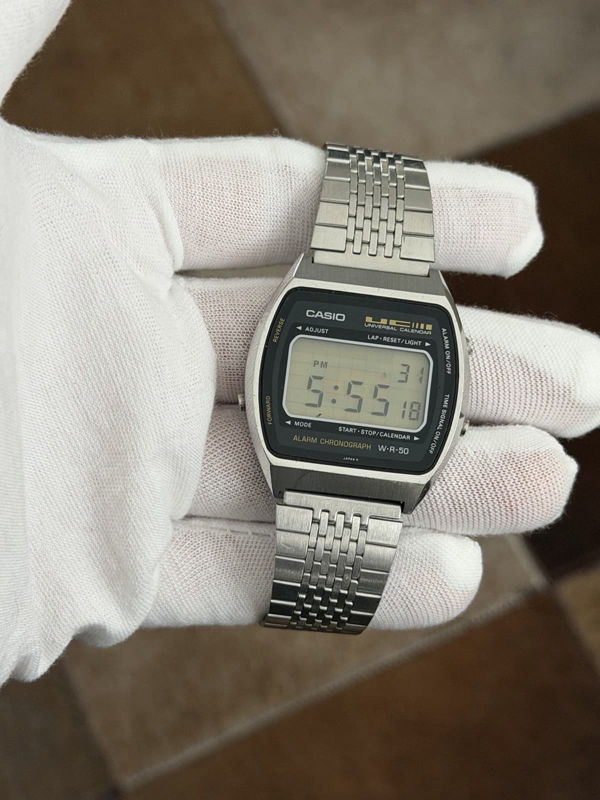 Rare Vintage Casio Universal Calendar UC-50W Men’s Digital Sports Watch JDM 70s