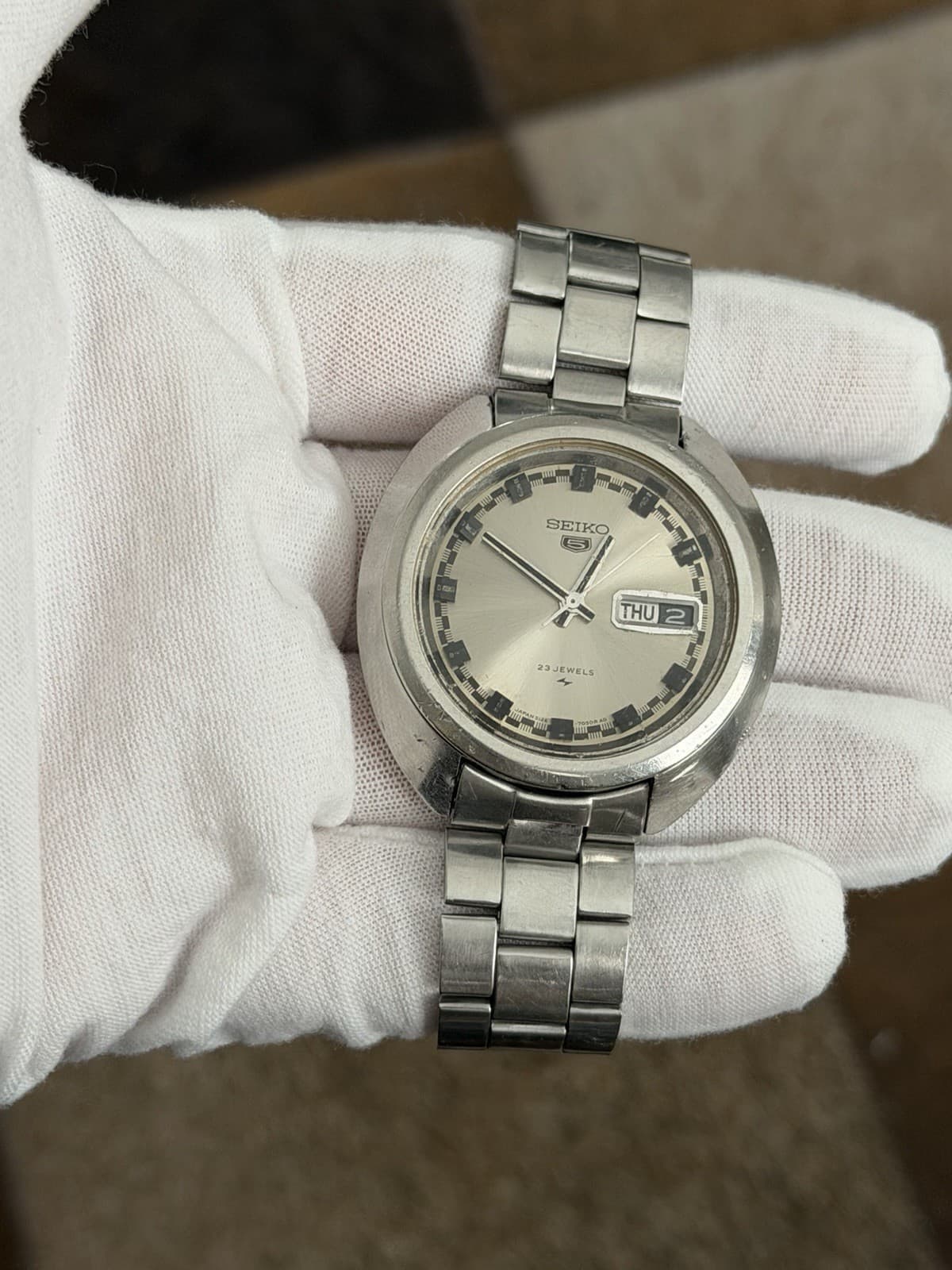 Rare Vintage Seiko 5 5126-7030 Men’s 23J Automatic Dress Sports Watch JDM 1960s