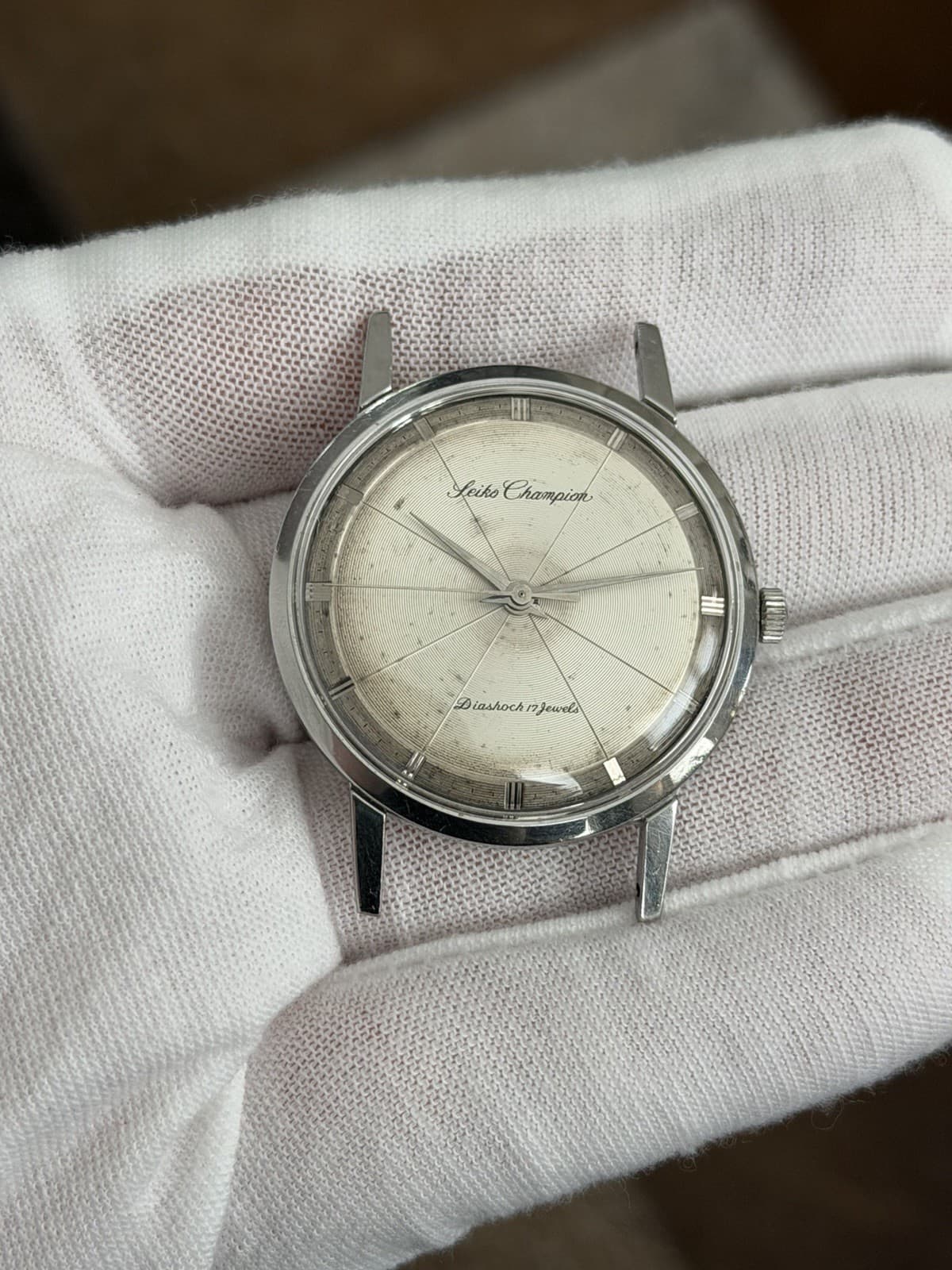 Seiko Champion J14090E Men’s Vintage 17J Manual Classic Dress Watch JDM 1960s