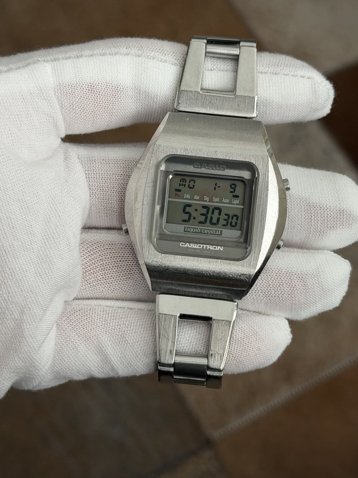 Casio Casiotron TRN-110 Men’s Vintage Digital Sports Watch Module 1670 JDM 1990s