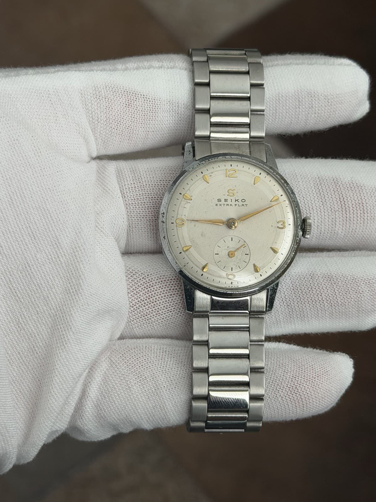Seiko Extra Flat SJ13023 Men’s Vintage Seikosha 15J Classic Dress Watch JDM 50s